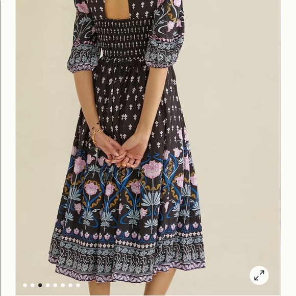 NWT Anthropologie Dasha Midi dress - Picture 2 of 8